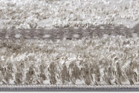 Hanse Home, Kusový koberec Shine 105920 Classic White Cream Silver, 57x90, hnedá, obývacia izba
