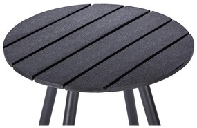Sivý záhradný stôl Bonami Essentials Lounge, ø 51 cm