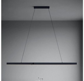 Eglo 390368 - LED Stmievateľný luster na lanku MONTEBUONO LED/20W/230V 3000K čierna