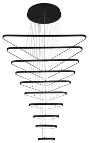 LED Stmievateľný luster na lanku LED/385W/230V 3000-6500K + diaľkové ovládanie