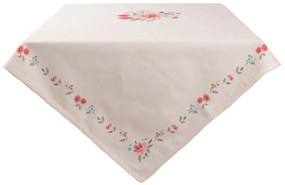 Bavlnený obrus s kvetmi Little Rose Collection - 100*100 cm
