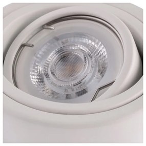 LED Bodové svietidlo TUBA 1xGU10/5W/230V 4000K biela