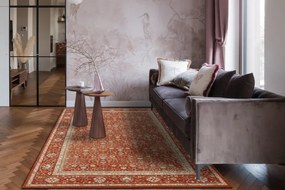 Koberec SOHO 477.27.LA300 OSTA geometrický naturálny terakotový / béžový