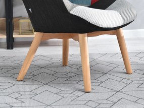 Kreslo Nutri (patchwork + čierna). Vlastná spoľahlivá doprava až k Vám domov. 1110344