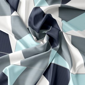 Obliečky z mikrovlákna MIXO modré Rozmer obliečky: 70 x 90 cm | 140 x 200 cm