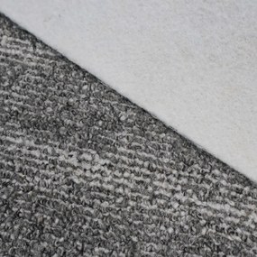Spoltex, Metrážny koberec Ocean 38790 Grey, na mieru, šíře 4m, šedá, filc, obývacia izba