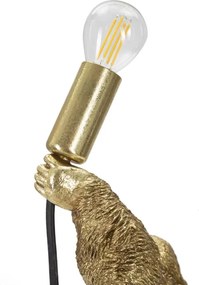 Stolná lampa Gorilla 40 cm zlatá
