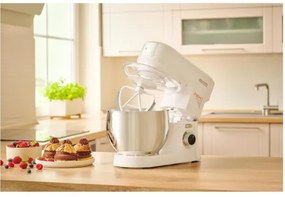 Sencor - Kuchynský robot s nerezovou miskou 1000W/230V biely