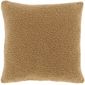 Dekoračný vankúšik ROMIE 45x45 cm, hnedooranžový