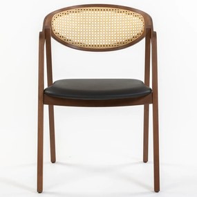 KIARA DIZAJNOVÁ DREVENÁ STOLIČKA walnut
