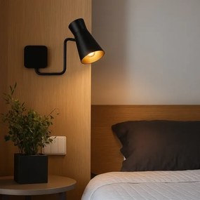 Argon 8880 - Nástenné svietidlo LORD 1xE14/7W/230V čierne