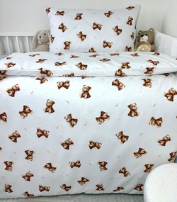 INTERMEDIC SK Obliečka do postieľky 90×130 / 45×65 – Medvedíkový sen, 100 % bavlna