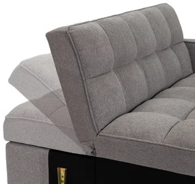 Kreslo pohovka gauč VITO sivé - vintino.sk