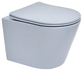 Wc s doskou softclose závesné SAT Infinitio mat  so zadným odpadom SATINF010RREXPDBLM