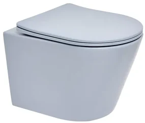 Wc s doskou softclose závesné SAT Infinitio mat  so zadným odpadom SATINF010RREXPDBLM