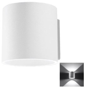 Sollux SL.0211 - Nástenné svietidlo VICI 1xG9/40W/230V sklo/biela