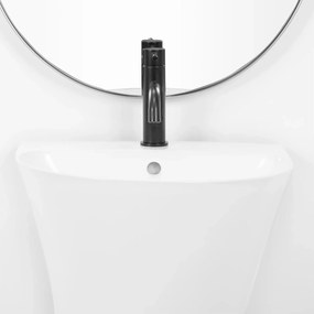 Rea Rita Slim, voľne stojace umývadlo 480x420x835mm, biela lesklá, REA-U9901