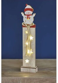 LED Vianočná dekorácia  7xLED/2xAA snehuliak