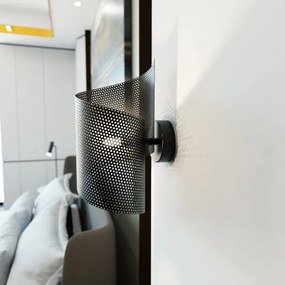 Nástenné svietidlo SPIRAL 1xG9/8W/230V čierna