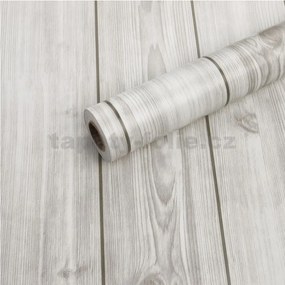 Samolepiace tapety 45 cm x 10 m IMPOL TRADE 9319, dosky drevené sivé, Samolepiace tapety