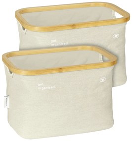 Látkové košíky v súprave 2 ks 38x26x26 cm Tom Tailor – Wenko