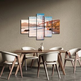 Obraz - Golden Gate Bridge (150x105 cm)