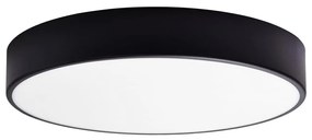 Stropné svietidlo so senzorom CLEO 4xE27/24W/230V pr. 50 cm čierna