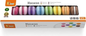 Drevené makrónky Viga 50807 farebné 8 ks