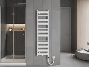 Mexen Hades, elektrické vykurovacie teleso 1500 x 400 mm, 600 W, biela, W104-1500-400-2600-20