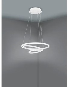 Eglo 900478 - LED Stmievateľný luster na lanku LOBINERO-Z LED/43,2W/230V biela