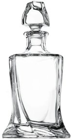 Crystalite Bohemia sklenená karafa na whisky Quadro 770 ML