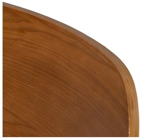 Hnedo-krémové jedálenské stoličky v súprave 4 ks Cleo – Ixia