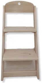 Detská rastúca stolička drevená