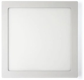 BERGE LED panel štvorcový prisadený - 24W - 230V - 1900Lm - studená