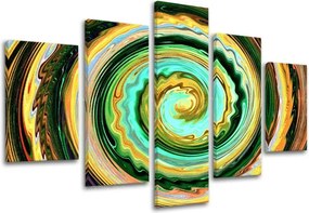 Obraz na stenu 5 dielny ABSTRAKT XOBAB079E50
