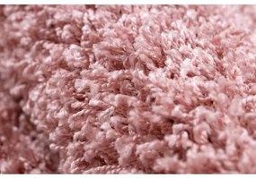 Koberec SOFFI shaggy 5cm svetlo ružová Veľkosť: 70x250 cm
