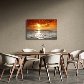 Obraz západ slnka na Korzike (90x60 cm)