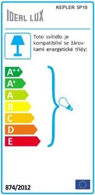 IDEAL LUX Závesné svietidlo KEPLER