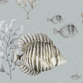 Tapeta farebnej rybičky 280x50 cm