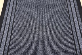 Spoltex, Protišmykový behúň na mieru Rekord 802 šedá, šíre 100 cm, šedá, chodba / predsieň
