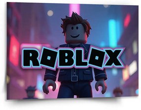Sablio Obraz ROBLOX Neónové mesto - 150x110 cm