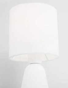 Dizajnová stolová lampa Zero 12 biele