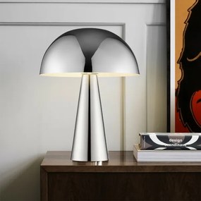 Brilliant - Stolná lampa SIGRUN 1xE14/28W/230V lesklý chróm