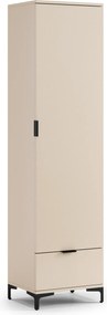 Skriňa LANA 06 béžový - 1-DVEROVÁ SKRIŇA SO ZÁSUVKOU