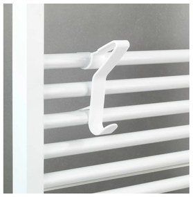Biely háčik na radiátor Wenko Flexi