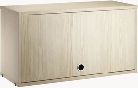 Skrinka's výklopnými dvierkami String System, Š 78 x H 30 cm