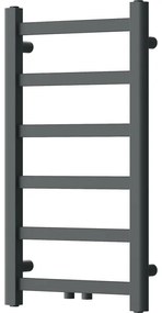 Mexen Bolt, vykurovacie teleso 700 x 400 mm, 165 W, spodné a stredové, antracitový, W126-0700-400-00-66