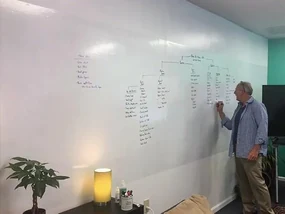 Popisovateľná fólia - Standard biela XXL