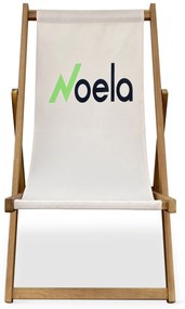 Plážové skladacie kreslo NOELA béžová