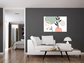 Obraz - Kvety vo váze N⁰3 (90x60 cm)